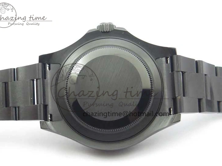 MiroTime 0901 EasyCare Yacht-Master 116622 DLC VRF Best Edition Black Dial on DLC Bracelet VR 2918